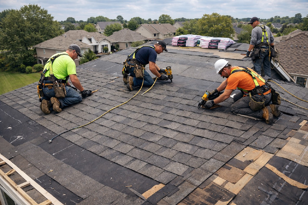Milwaukee Roofing service in Riverwest